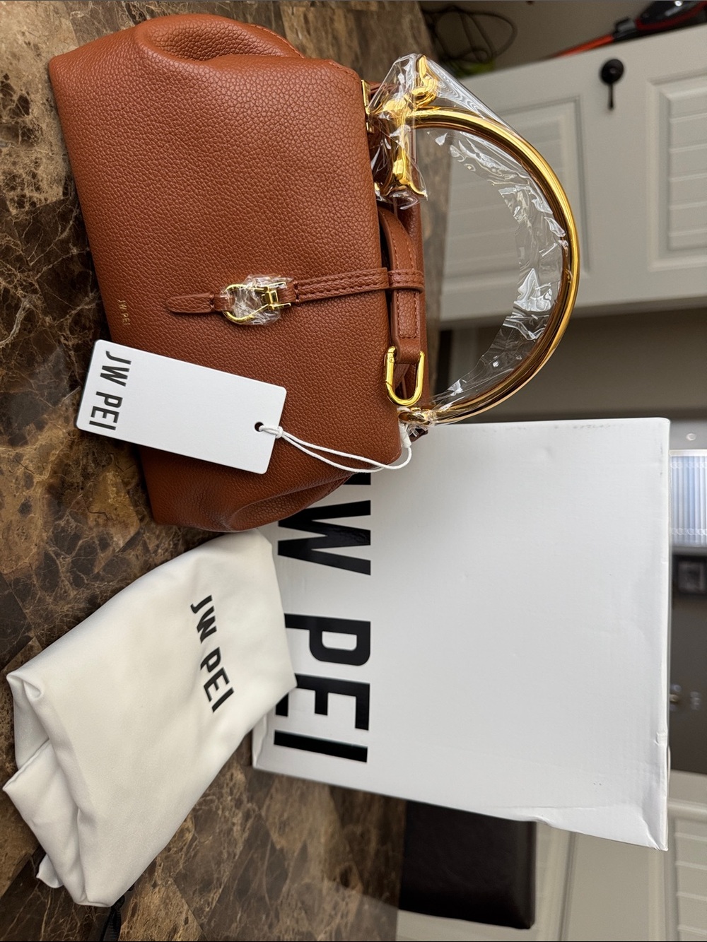 JW PEI NWT dachshund bag